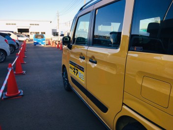 自動ブレーキ！！体験ください！